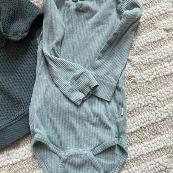 Jamie Kay waffle knit and ribbed set 18-24 month boy - Picture 3 of 5